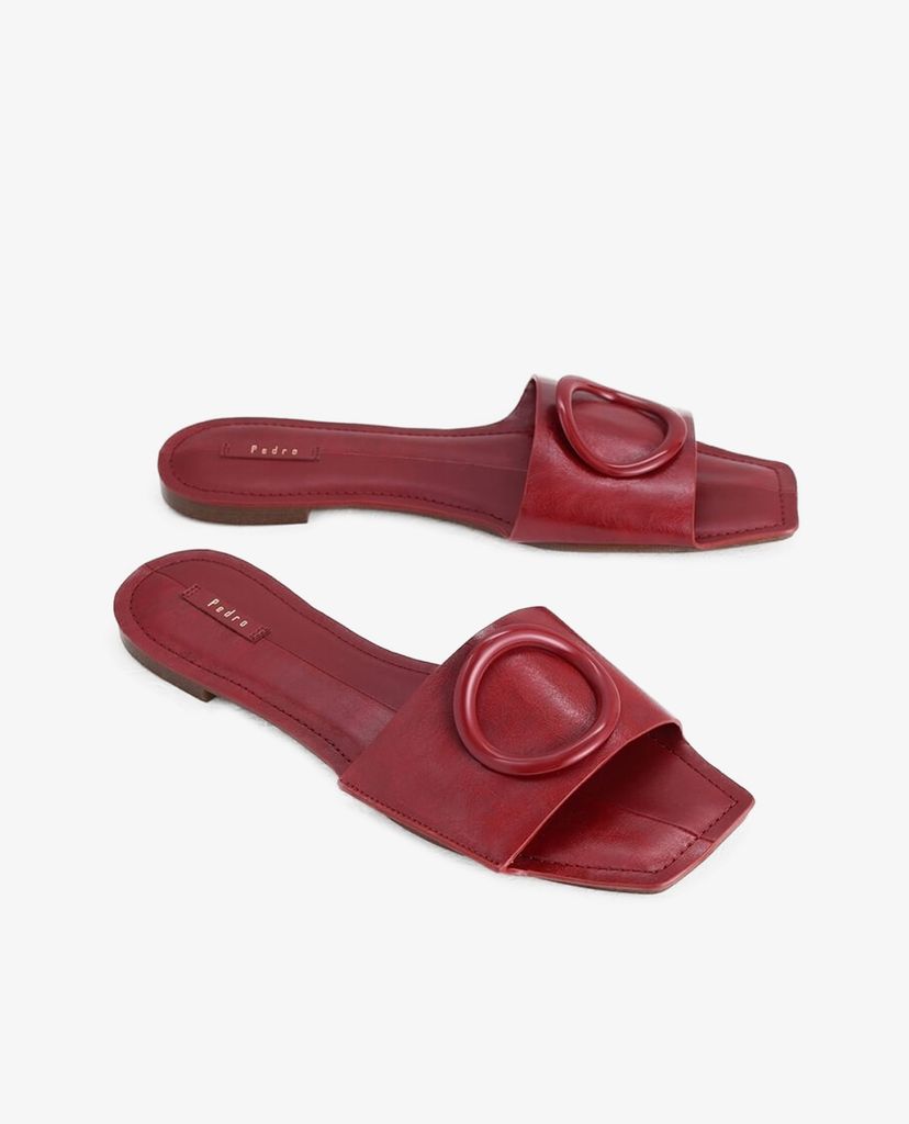 PEDRO - Dép nữ Ring Buckle