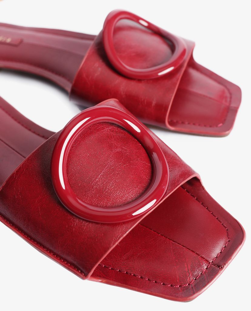 PEDRO - Dép nữ Ring Buckle