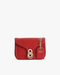 PEDRO - Túi đeo chéo nữ chữ nhật nắp gập Leather