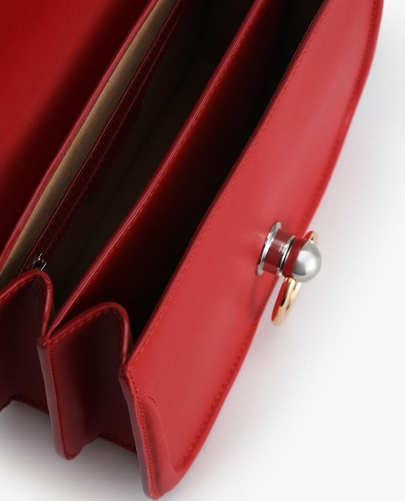 PEDRO - Túi đeo chéo nữ chữ nhật nắp gập Leather