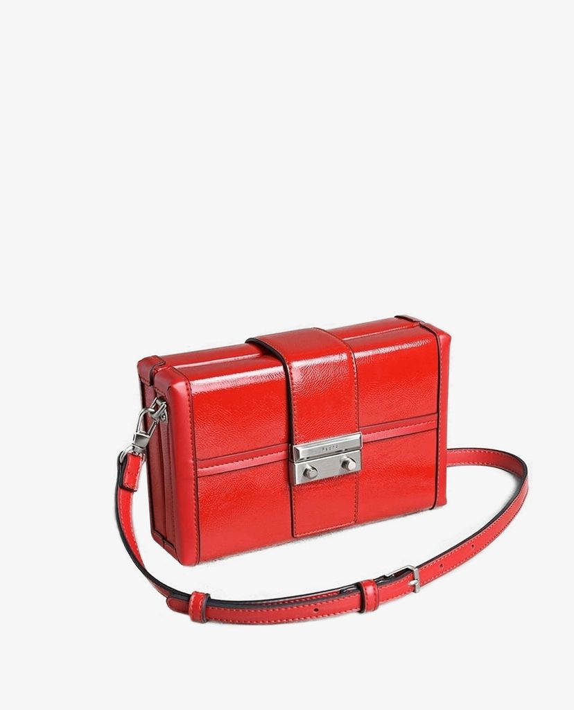 PEDRO - Túi đeo vai nữ phom chữ nhật Leather Structured