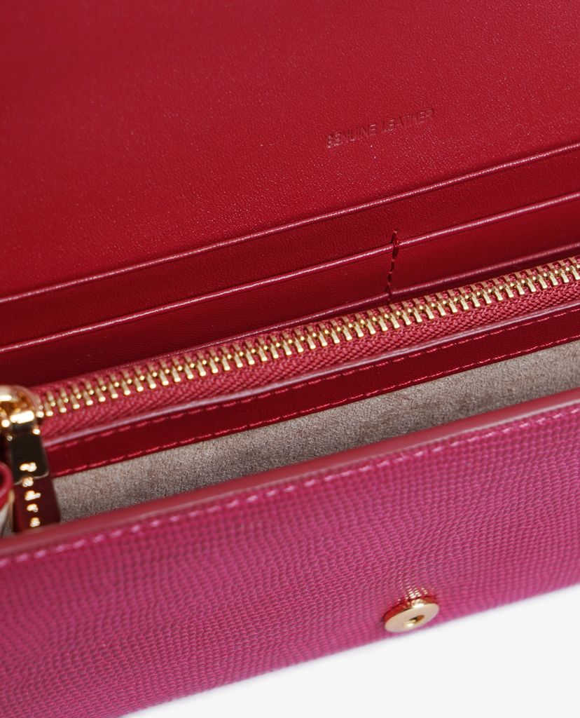 Ví cầm tay nữ Lizard Effect Leather