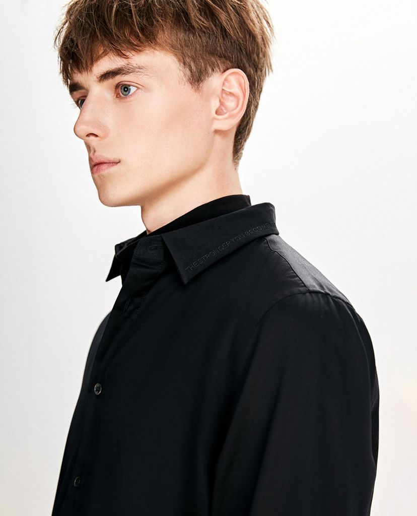 TRENDIANO - Áo sơ mi nam cổ điển Tide Lapel