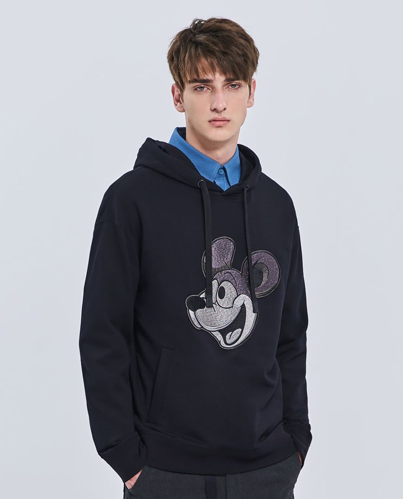 Áo hoodie nam hình chuột mickey