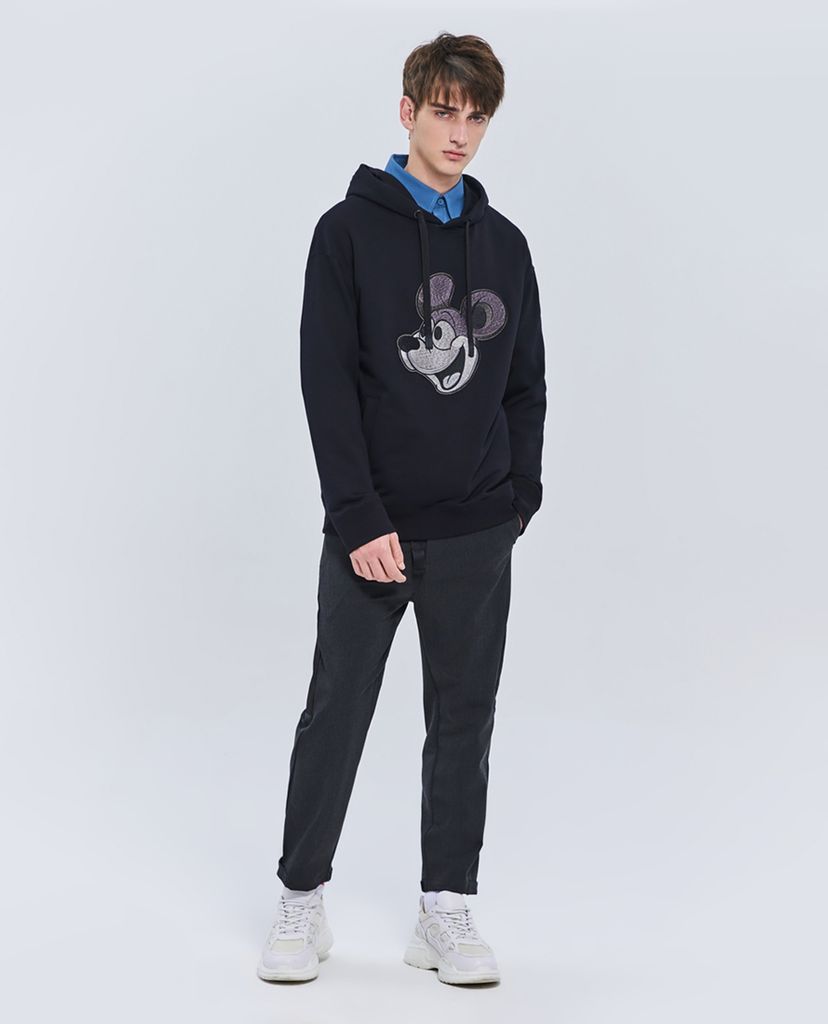 Áo hoodie nam hình chuột mickey