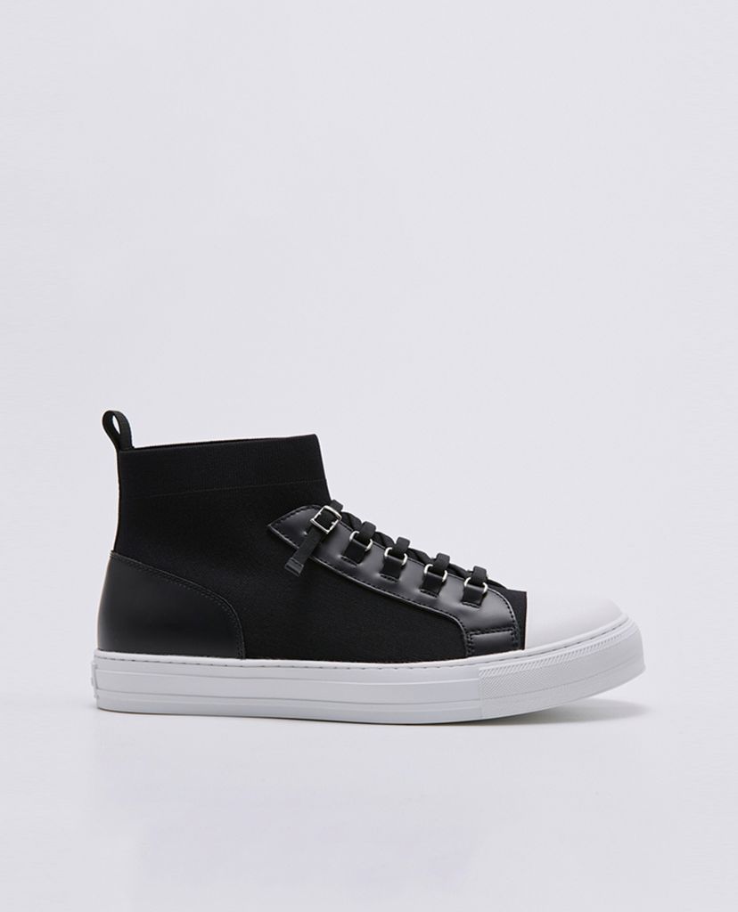 Giày sneaker nam cổ cao thời trang