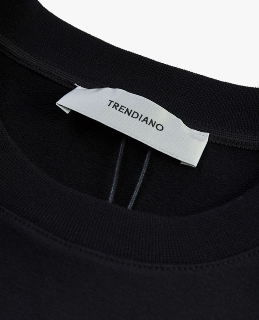TRENDIANO - Áo sweatshirt nam tay dài cổ tròn Spirit Of Optimism