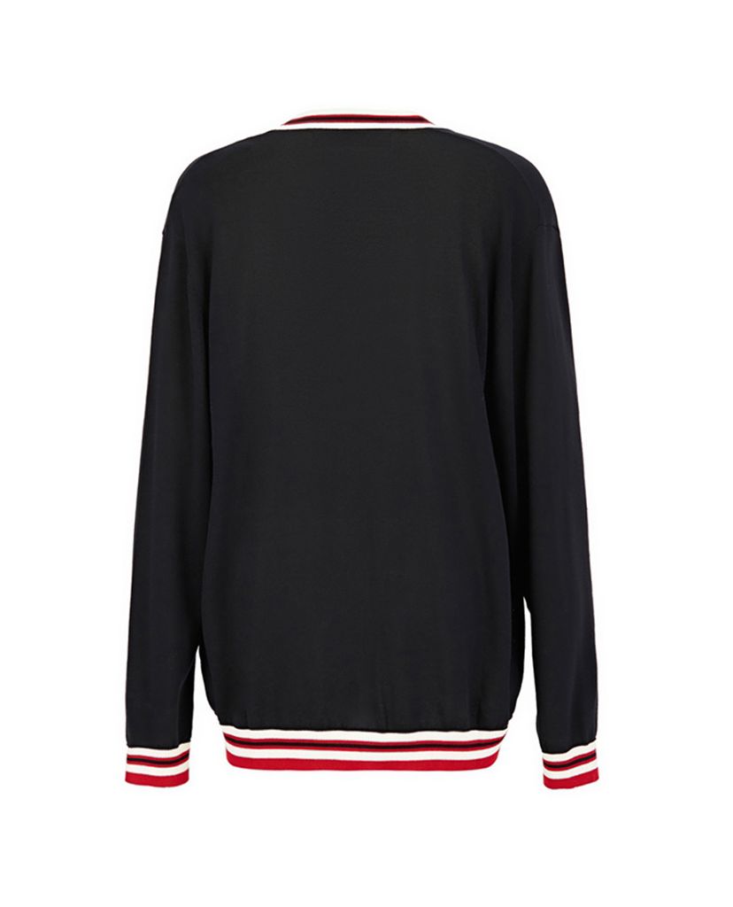 Áo khoác nam cardigan tay dài cổ chữ V