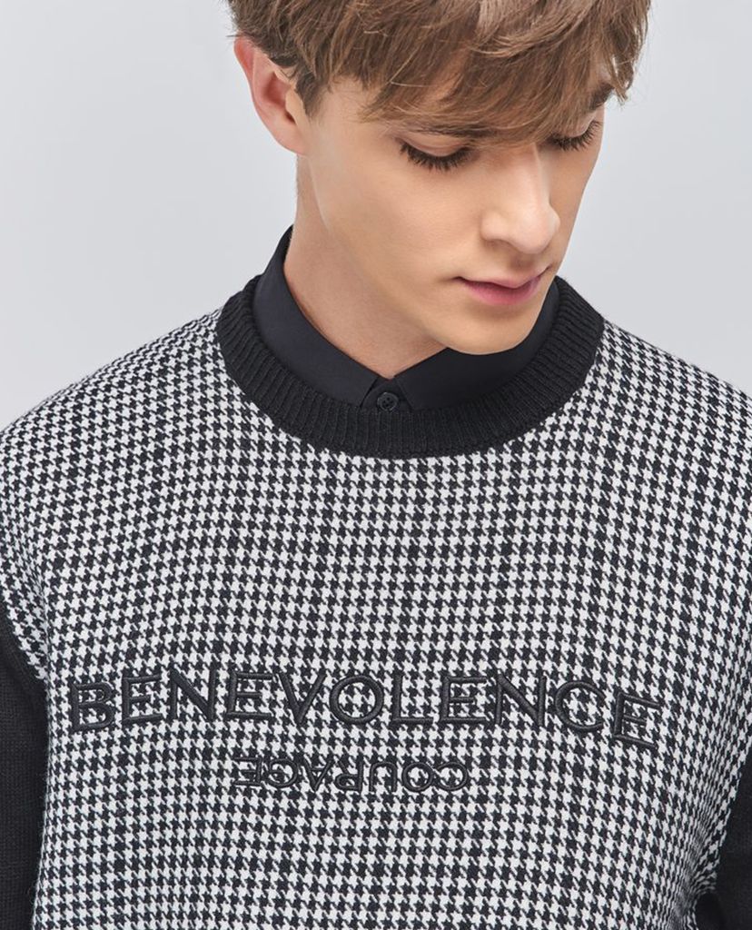 Áo sweater nam tay dài Benevolence