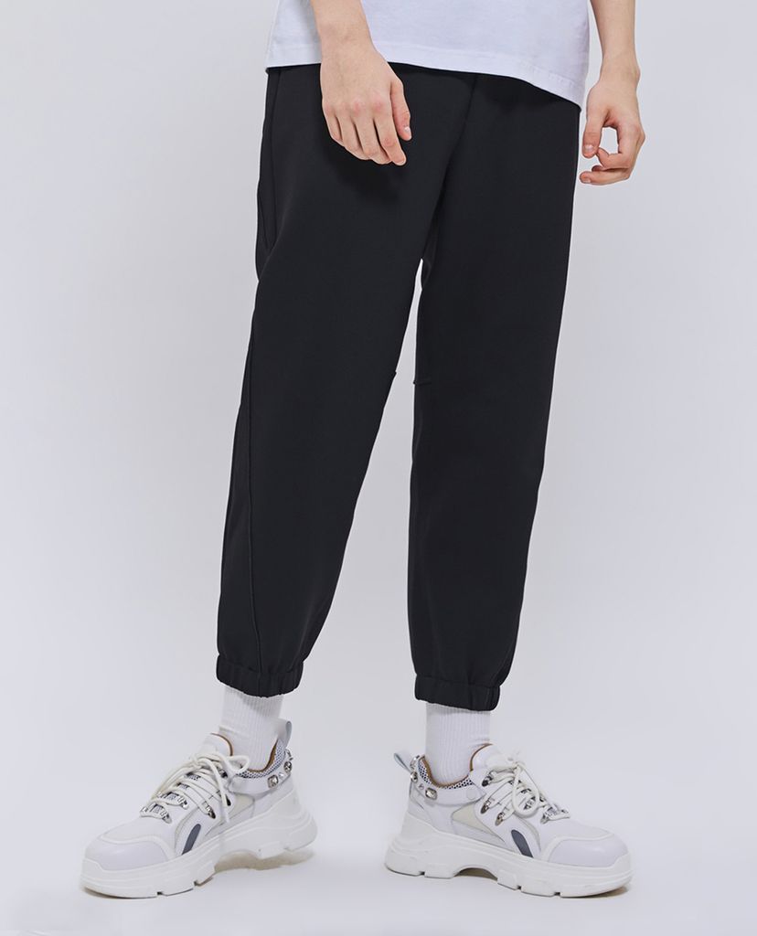 Quần jogger nam phối túi khóa kéo zip