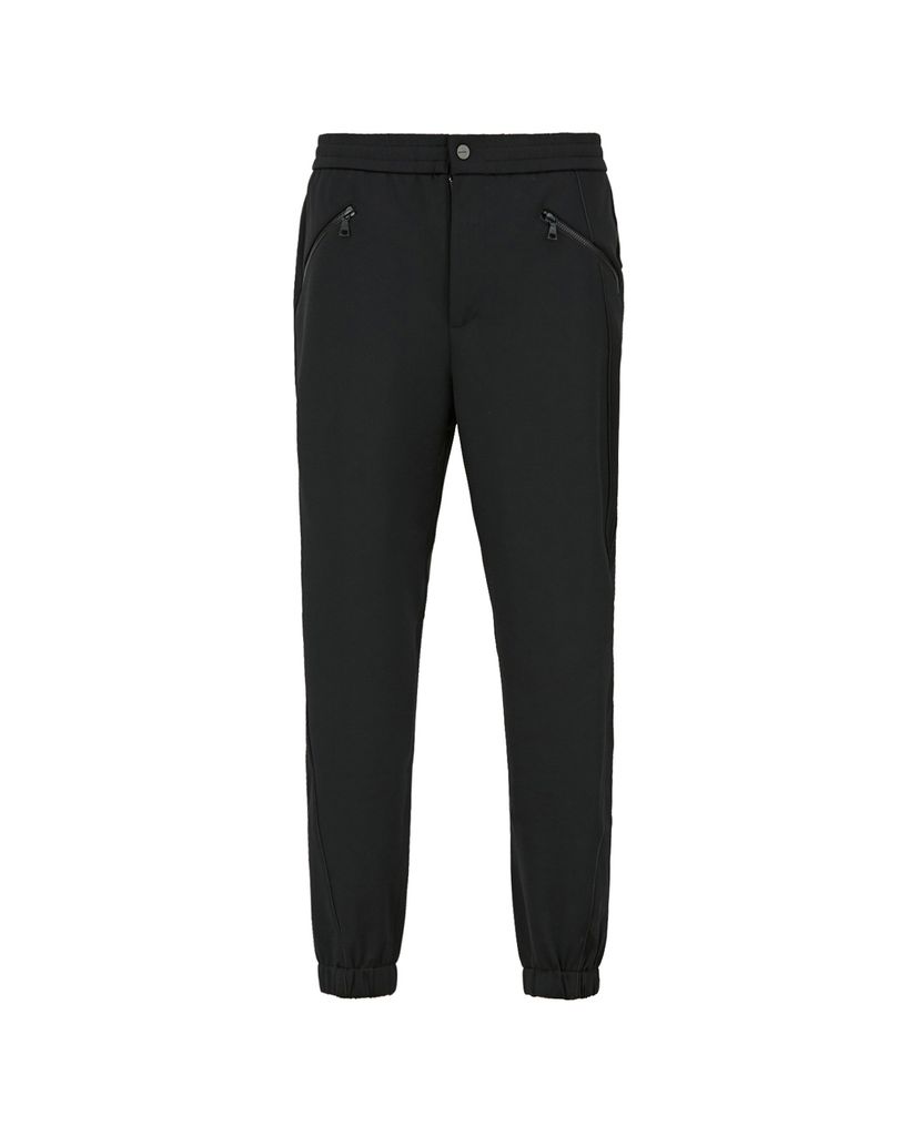 Quần jogger nam phối túi khóa kéo zip