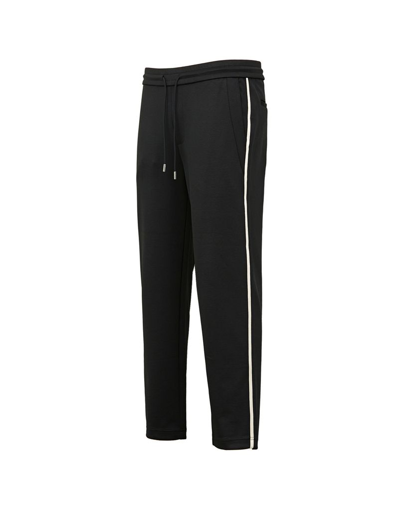 Quần jogger nam phối sọc dọc
