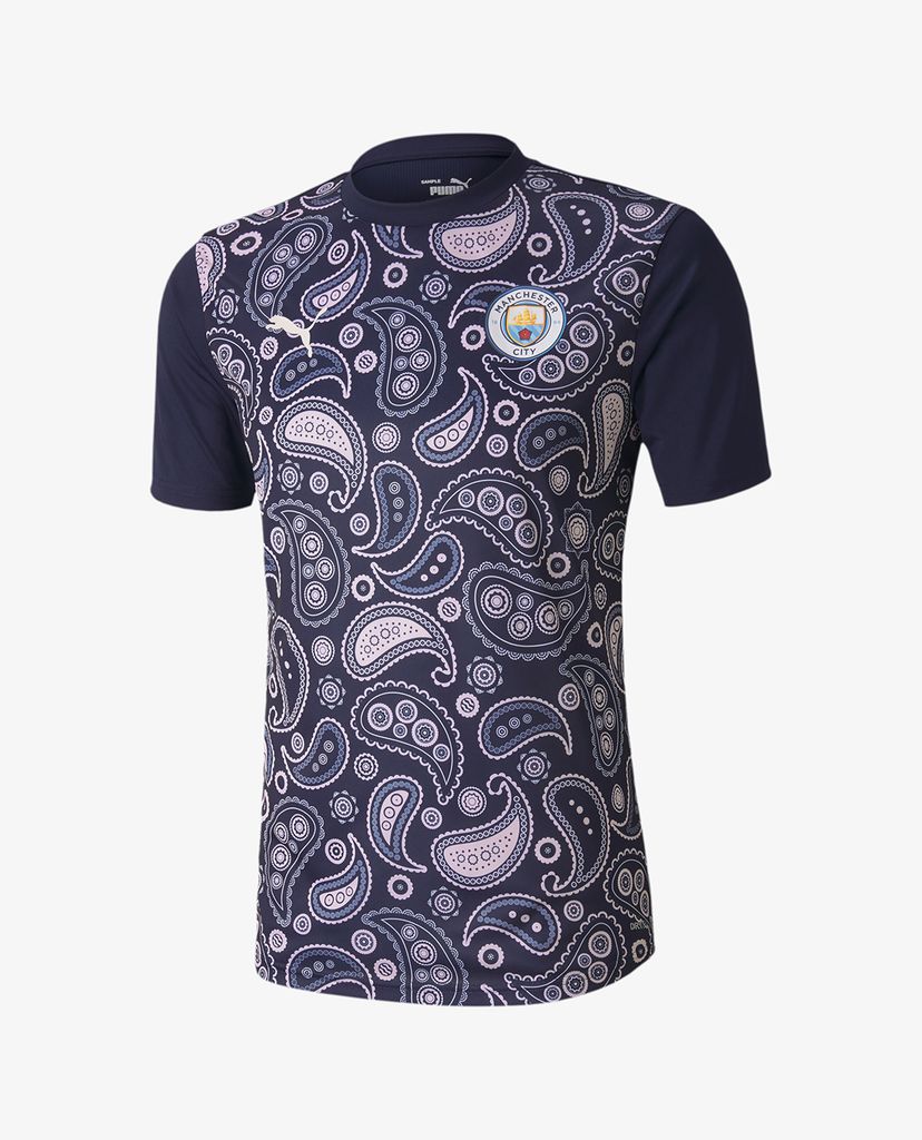 PUMA - Áo thun thể thao nam ngắn tay Man City Stadium