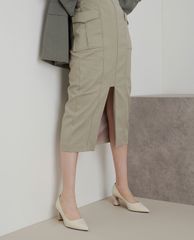 CHARLES & KEITH - Giày cao gót mũi nhọn Sculptural