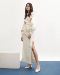 CHARLES & KEITH - Giày cao gót mũi nhọn Metallic Accent Slingback