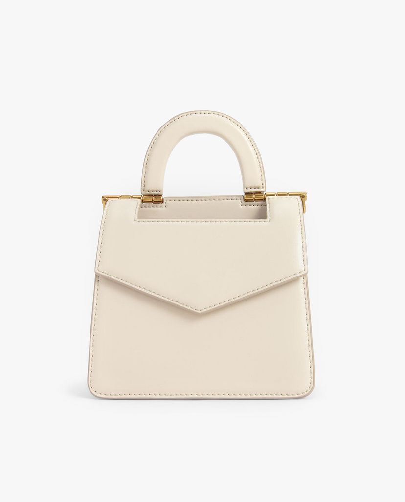 CHARLES & KEITH - Túi xách tay nữ hình vuông Top Envelope