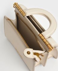 CHARLES & KEITH - Túi xách tay nữ hình vuông Top Envelope