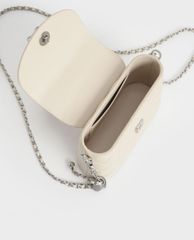CHARLES & KEITH - Túi xách nữ tay cầm tròn thời trang