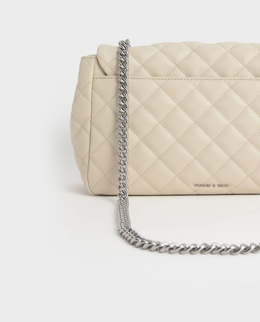 CHARLES & KEITH - Túi đeo vai nữ chữ nhật thời trang