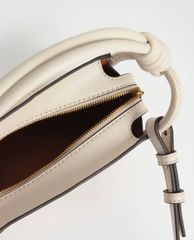 CHARLES & KEITH - Túi đeo vai nữ chữ nhật chi tiết tay cầm xoắn thời trang