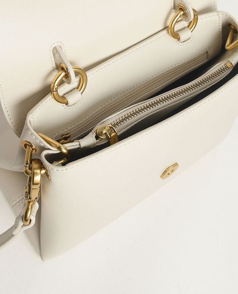 CHARLES & KEITH - Túi xách tay nữ Stone Embellished