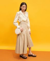 CHARLES & KEITH - Túi đeo chéo nữ phom tròn Quilted Circle