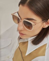 CHARLES & KEITH - Kính mát nữ thời trang Oval