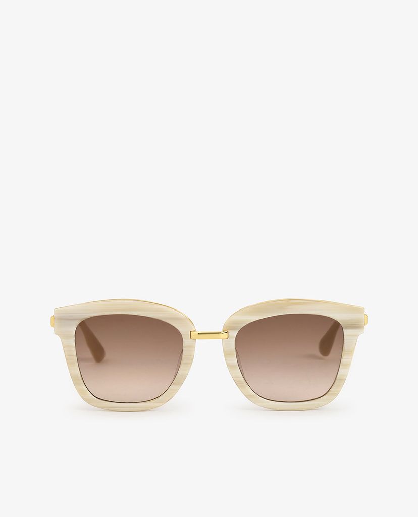 CHARLES & KEITH - Kính mát nữ gọng vuông Acetate Wayfarer