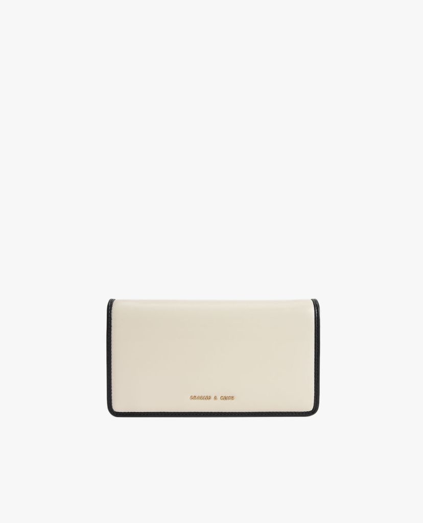 CHARLES & KEITH - Ví nữ phom chữ nhật dài Mini Front Flap