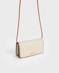 CHARLES & KEITH - Ví cầm tay nữ chữ nhật thời trang
