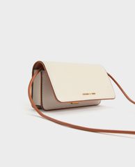 CHARLES & KEITH - Ví cầm tay nữ chữ nhật thời trang
