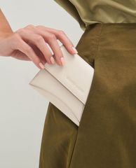 CHARLES & KEITH - Ví nữ mini dạng gập Snap Button