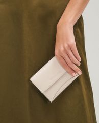 CHARLES & KEITH - Ví nữ mini dạng gập Snap Button