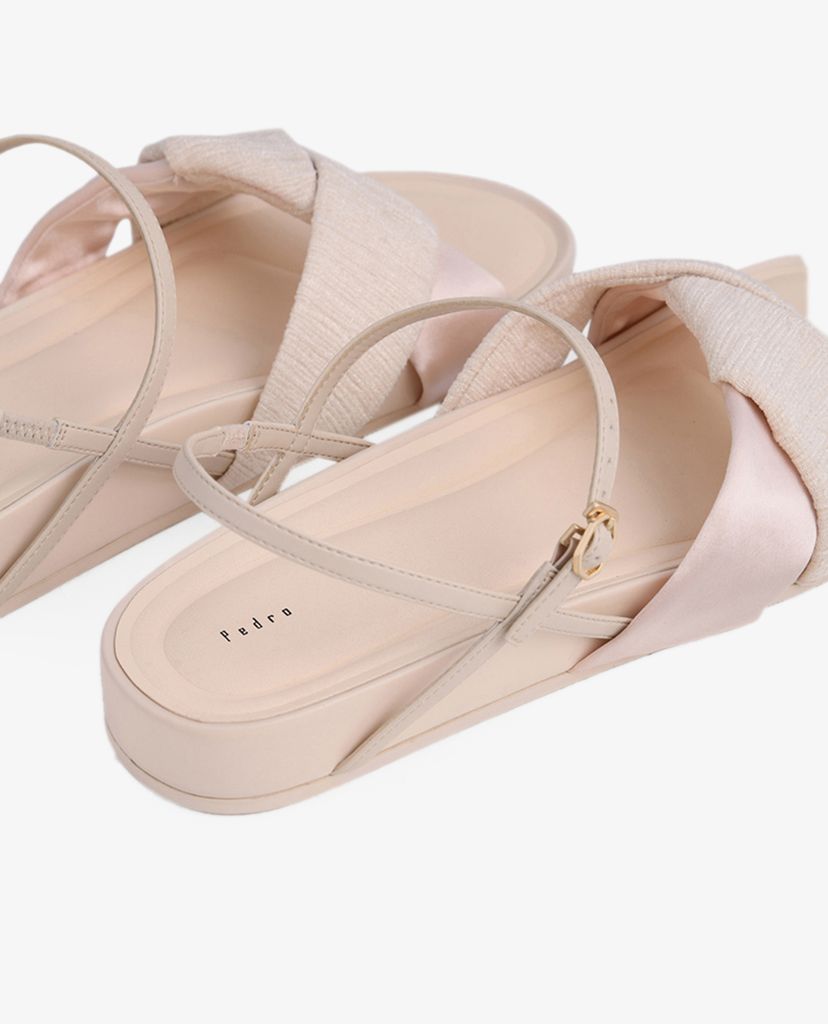 PEDRO - Giày sandals Knotted Flatform