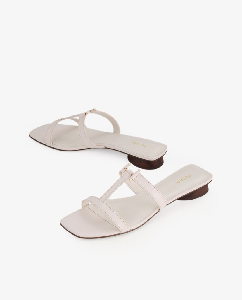 PEDRO - Giày sandals nữ quai ngang Square Toed