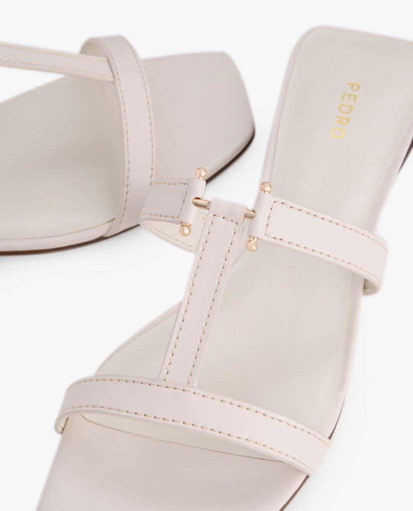 PEDRO - Giày sandals nữ quai ngang Square Toed