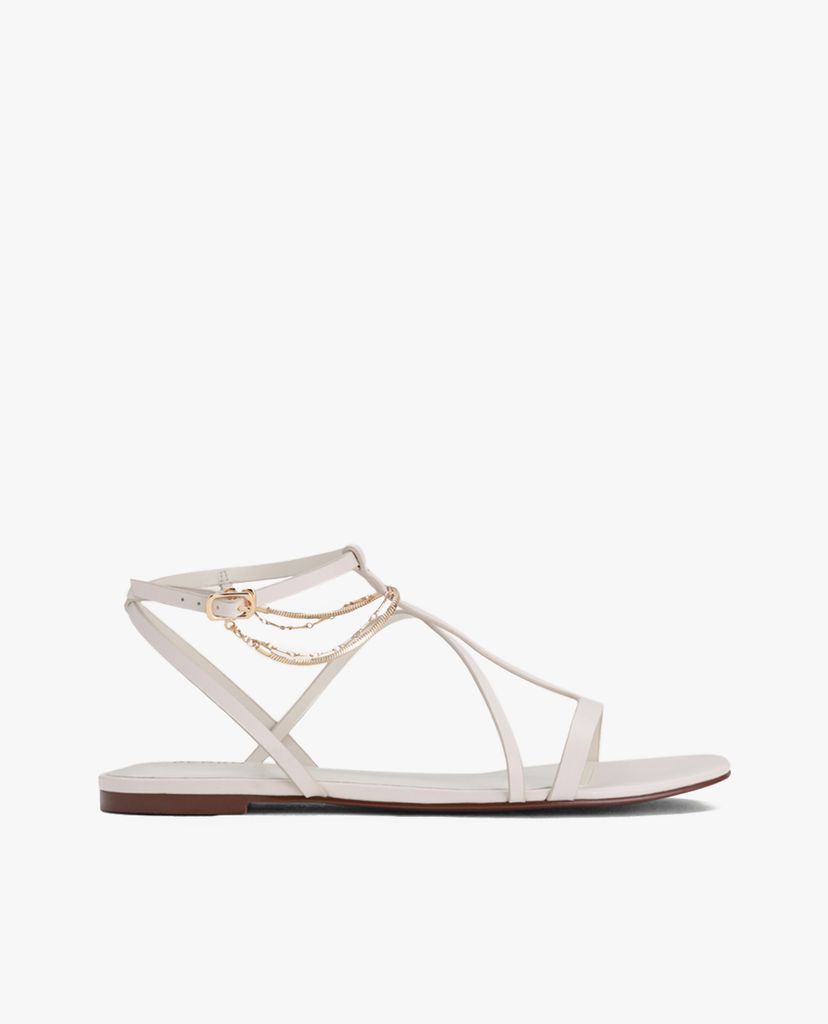 PEDRO - Giày sandal nữ Gold Chain Strappy