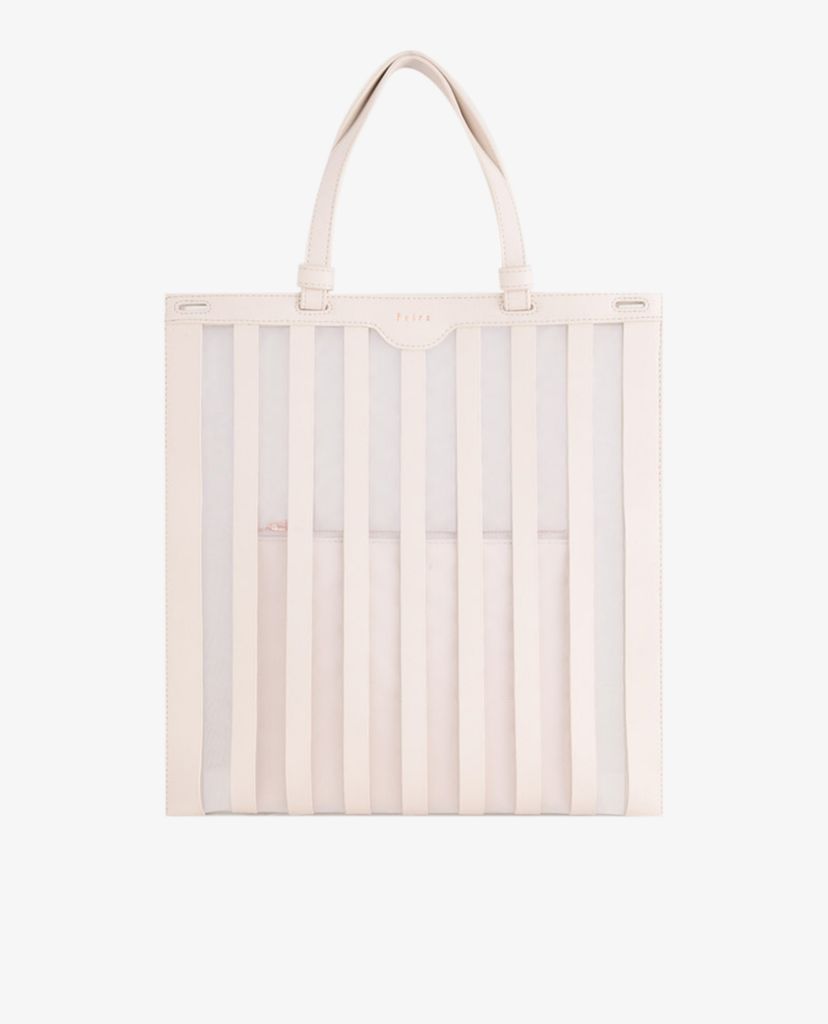 PEDRO - Túi xách tay hình chữ nhật Two Way Striped
