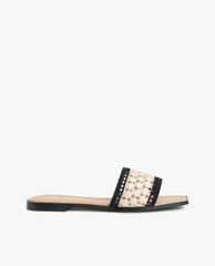 CHARLES & KEITH - Dép nữ quai ngang Asymmetric Toe Crochet