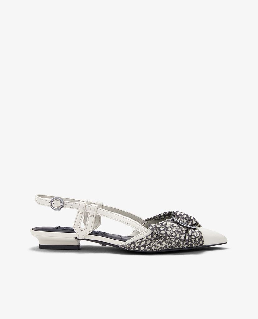CHARLES & KEITH - Giày đế bệt phối nơ Ring Detail