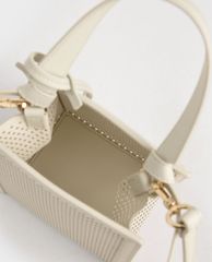 CHARLES & KEITH - Túi tote nữ chữ nhật Knotted Handle