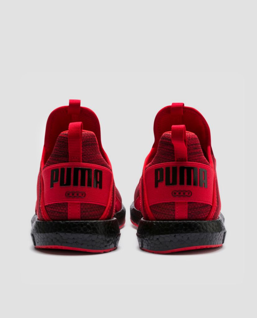 PUMA - Giày Sneaker nam Mega NRGY Heather Knit Red