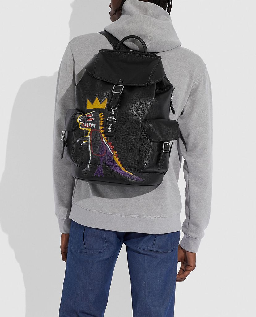 COACH - Balo rút dây Coach X Jean Michel Basquiat Wells