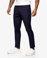 TOPMAN - Quần tây nam phom ôm Navy Skinny