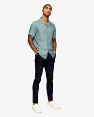 TOPMAN - Quần tây nam phom skinny Navy