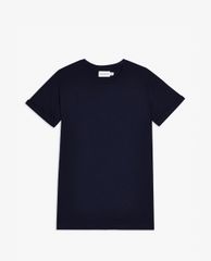TOPMAN - Áo thun nam ngắn tay Navy Blue Slub Roller