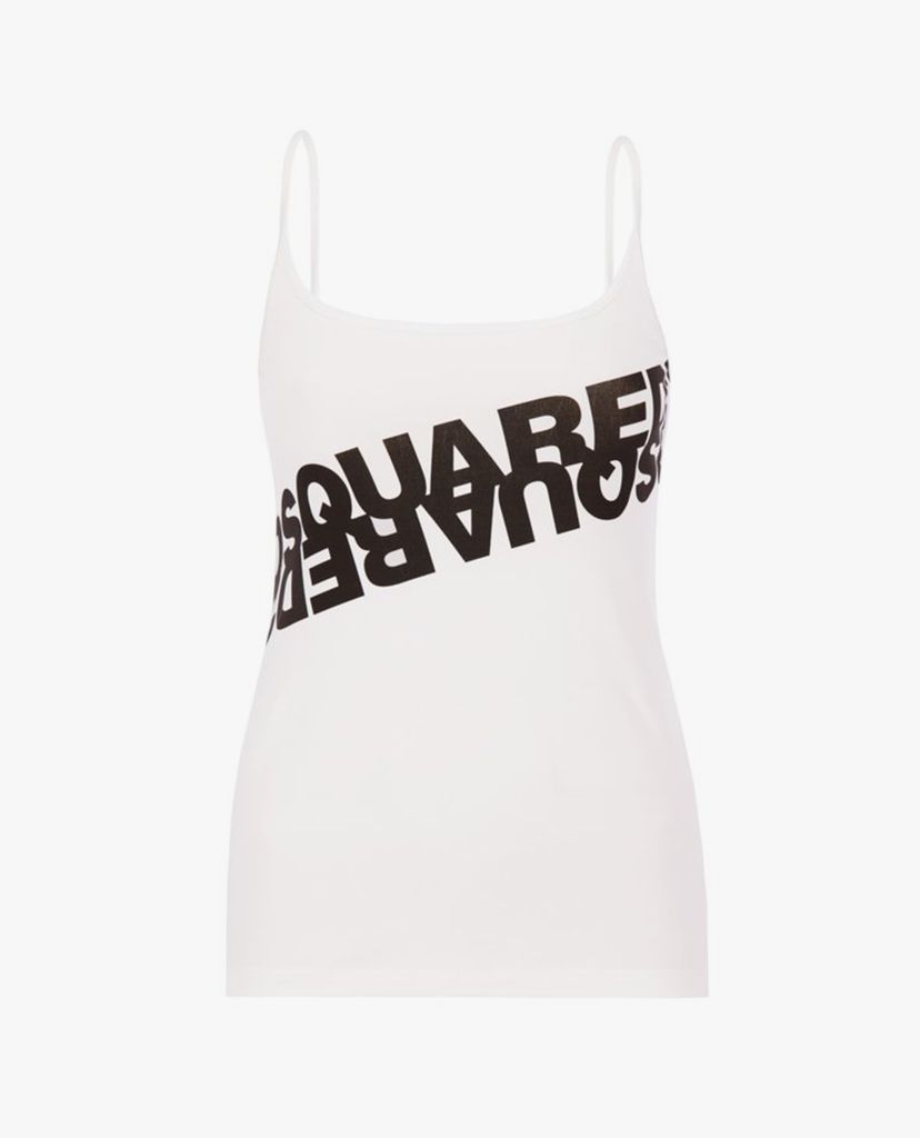 DSQUARED2 - Áo hai dây phom ôm Logo