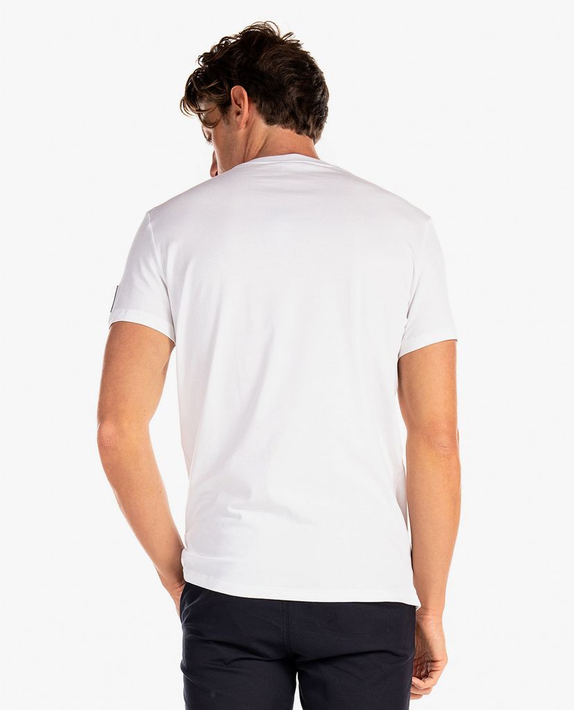 DSQUARED2 - Áo thun nam ngắn tay cổ tròn Logo Patch