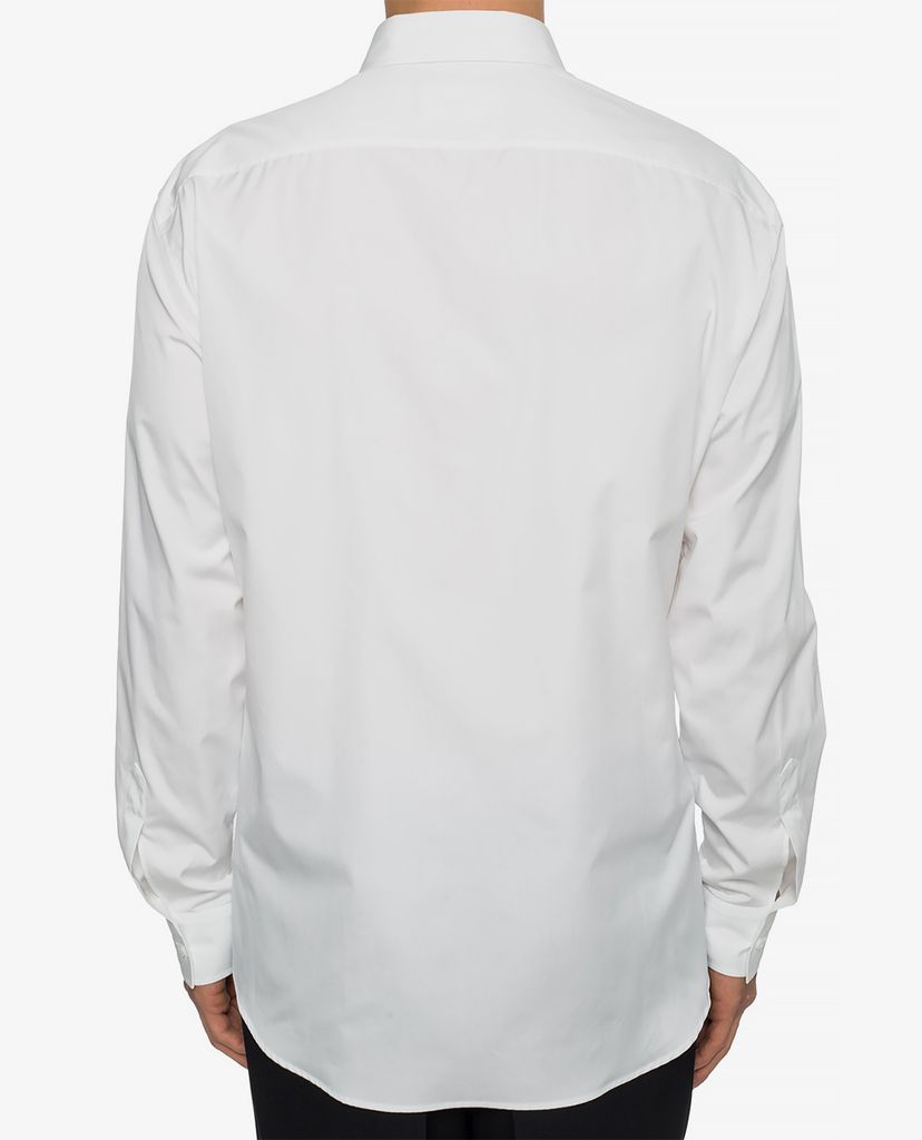 Áo sơ nam tay dài thời trang Logo-Printed