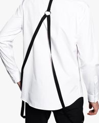 DSQUARED2 - Áo sơ mi nam tay dài cổ bẻ phom suông Brace